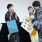 岸優太「Gメン」を四字熟語で表現「魑魅魍魎」、書が垂れ下がり傾くハプニングも