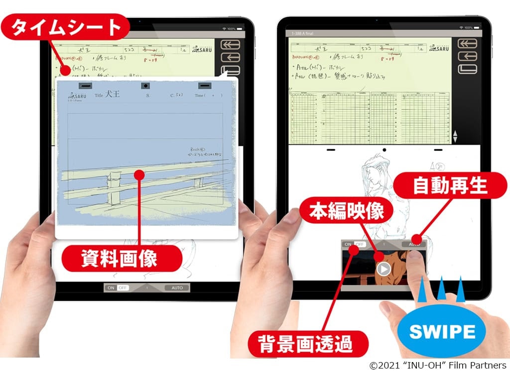 E-SAKUGAの説明ビジュアル。