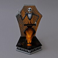 「ティム・バートン ナイトメアー・ビフォア・クリスマス」公開30周年コレクション LEDライト ジャック・スケリントン（税込7480円）