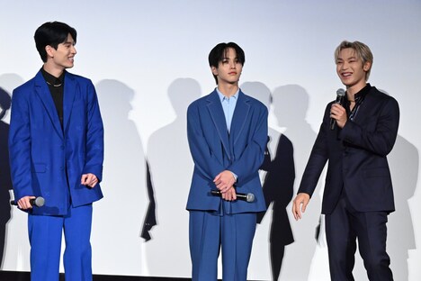 左から金城碧海、大平祥生、與那城奨。