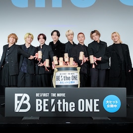 「BE:the ONE」BE:FIRSTとSKY-HIが鏡開き!LEO「すべて肯定してくれる」