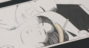 「春の画 SHUNGA」より、「袖の巻」鳥居清長・画（浦上蒼穹堂）。