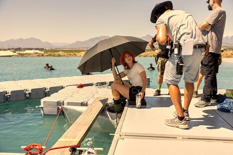 Netflixシリーズ「ONE PIECE」メイキング写真