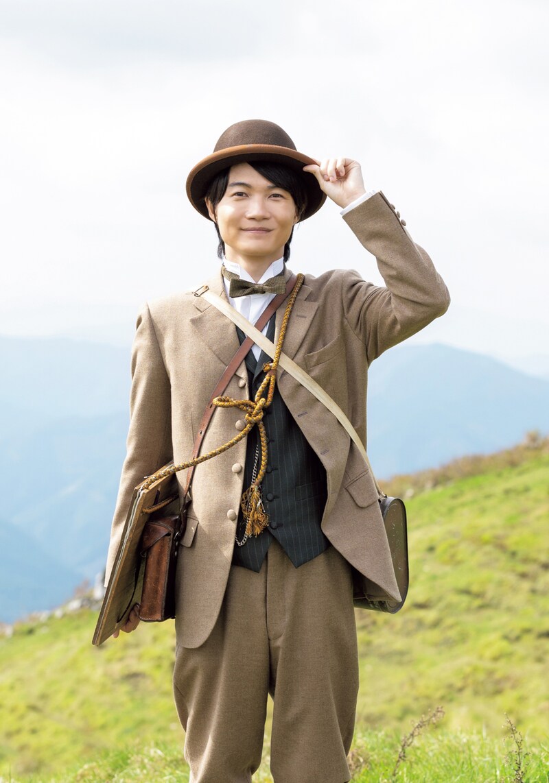 連続テレビ小説「らんまん」メモリアルブックより、神木隆之介。（東京ニュース通信社刊）