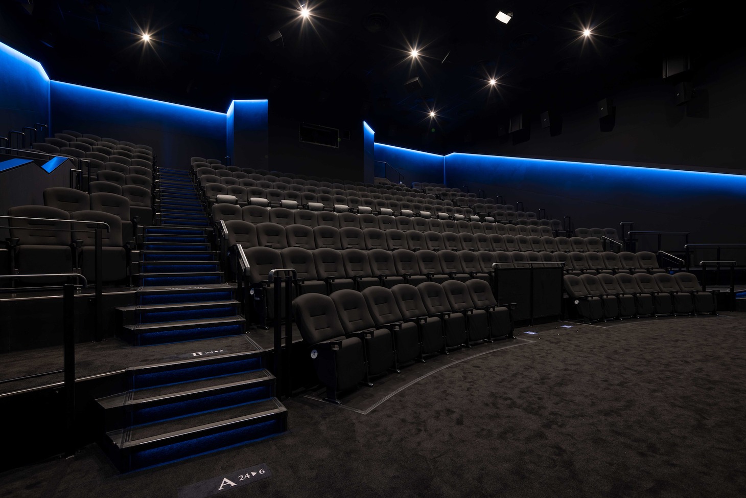 Dolby Cinemaシアター内のイメージ。