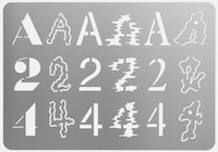 METAL STENCIL（税別2740円）