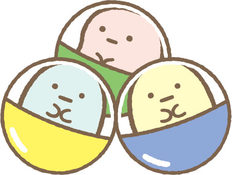 「映画 すみっコぐらし ツギハギ工場のふしぎなコ」ムビチケ第2弾の特典イラスト。