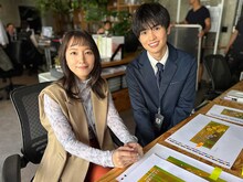 左から吉岡里帆、西垣匠。