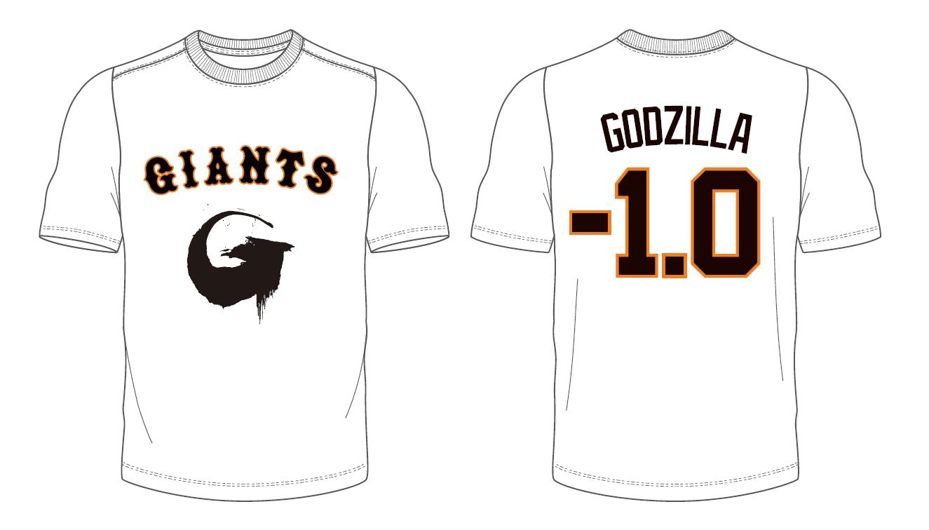 オリジナルコラボTシャツのイメージ。TM & (c) TOHO CO., LTD.