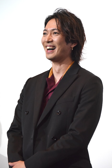 「こういう景色なんですね!」と初主演映画のイベントへの登壇を喜ぶ辰巳雄大。