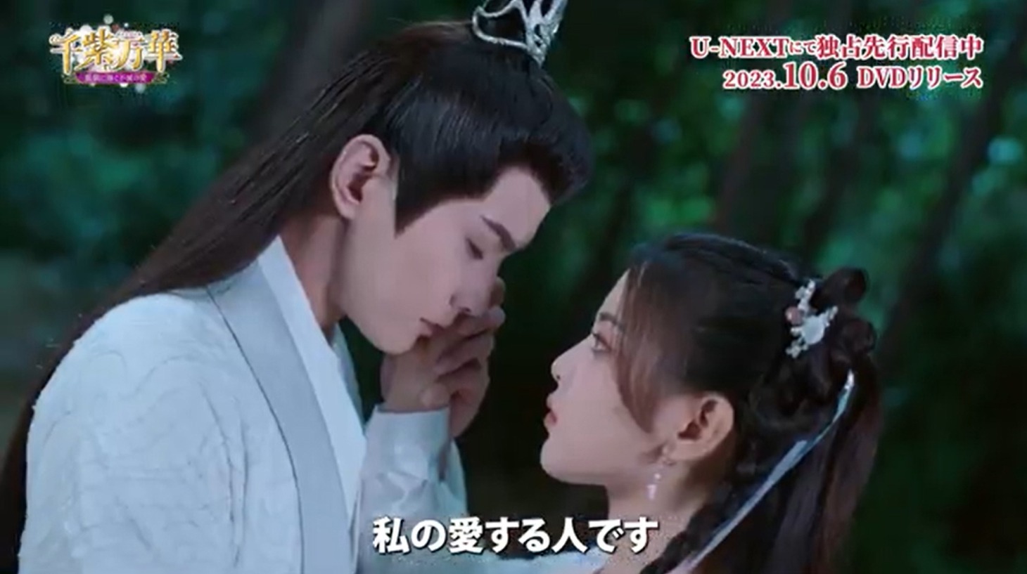 中国ドラマ「千紫万華（せんしばんか）～重紫（ちょうし）に捧ぐ不滅の愛～」スペシャルPVより。