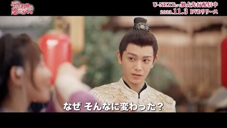 中国ドラマ「今宵、若様は恋におちる」スペシャルPVより。