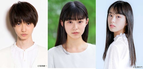 左から小野寺晃良、森崎美月、武上陽奈。