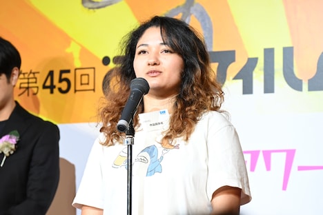 PFFアワード2023でグランプリを獲得した「リテイク」キャストのタカノ アレイナ。