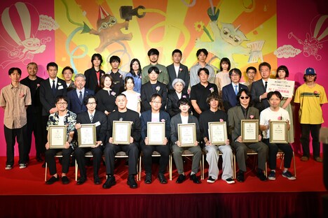 PFFアワード2023表彰式の様子。