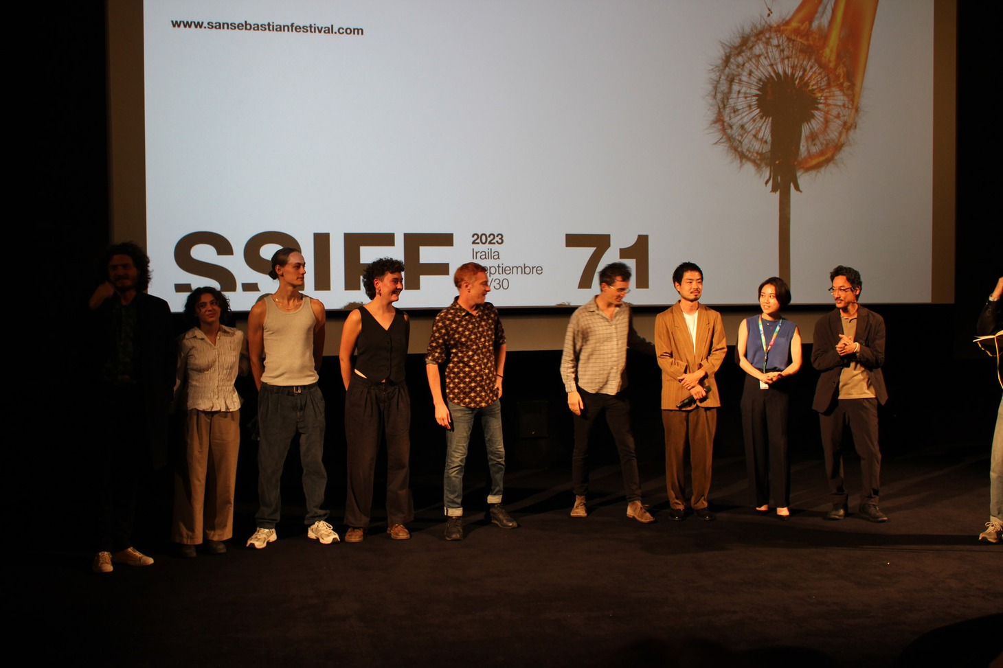 第71回サンセバスチャン国際映画祭の様子。