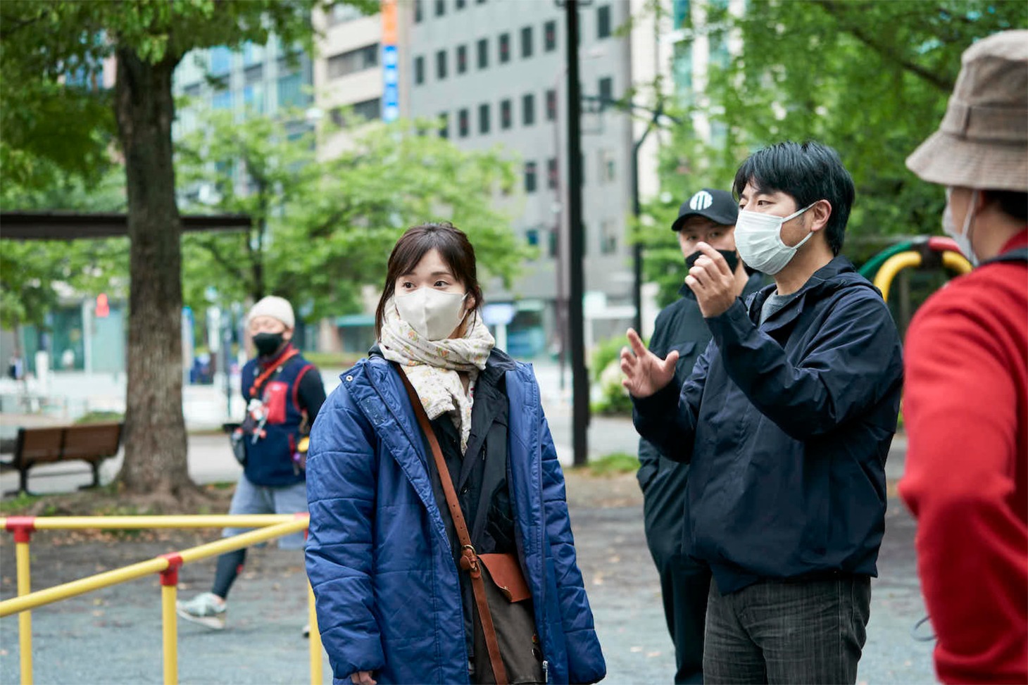 「愛にイナズマ」メイキング写真