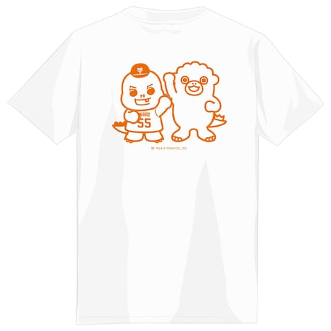 ちびゴジラ×アキREXのコラボTシャツ（税込4800円）。