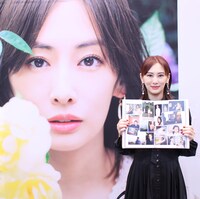 写真集「『37』20th anniversary」のお渡し会に参加した北川景子。