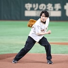 神木隆之介が18年ぶり始球式に登場、自己評価は95点「ベストを尽くせた」