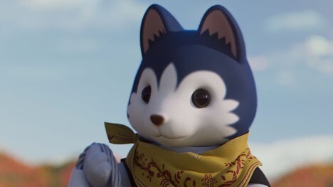 「劇場版 シルバニアファミリー フレアからのおくりもの」より、ハスキーのお兄さん（ブルース）。