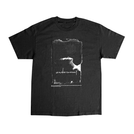 「[アンダーカレント × weber] Tshirt」黒（税込7700円）