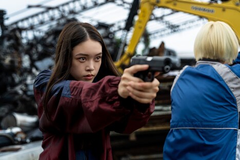 「ベイビーわるきゅーれ 2ベイビー」より、高石あかり。(c)2023「ベイビーわるきゅーれ2」製作委員会