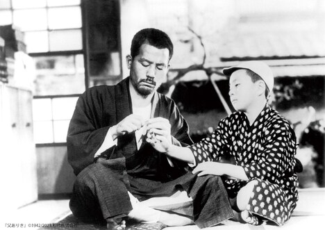 「父ありき」場面写真 (c)1942/2023 松竹株式会社