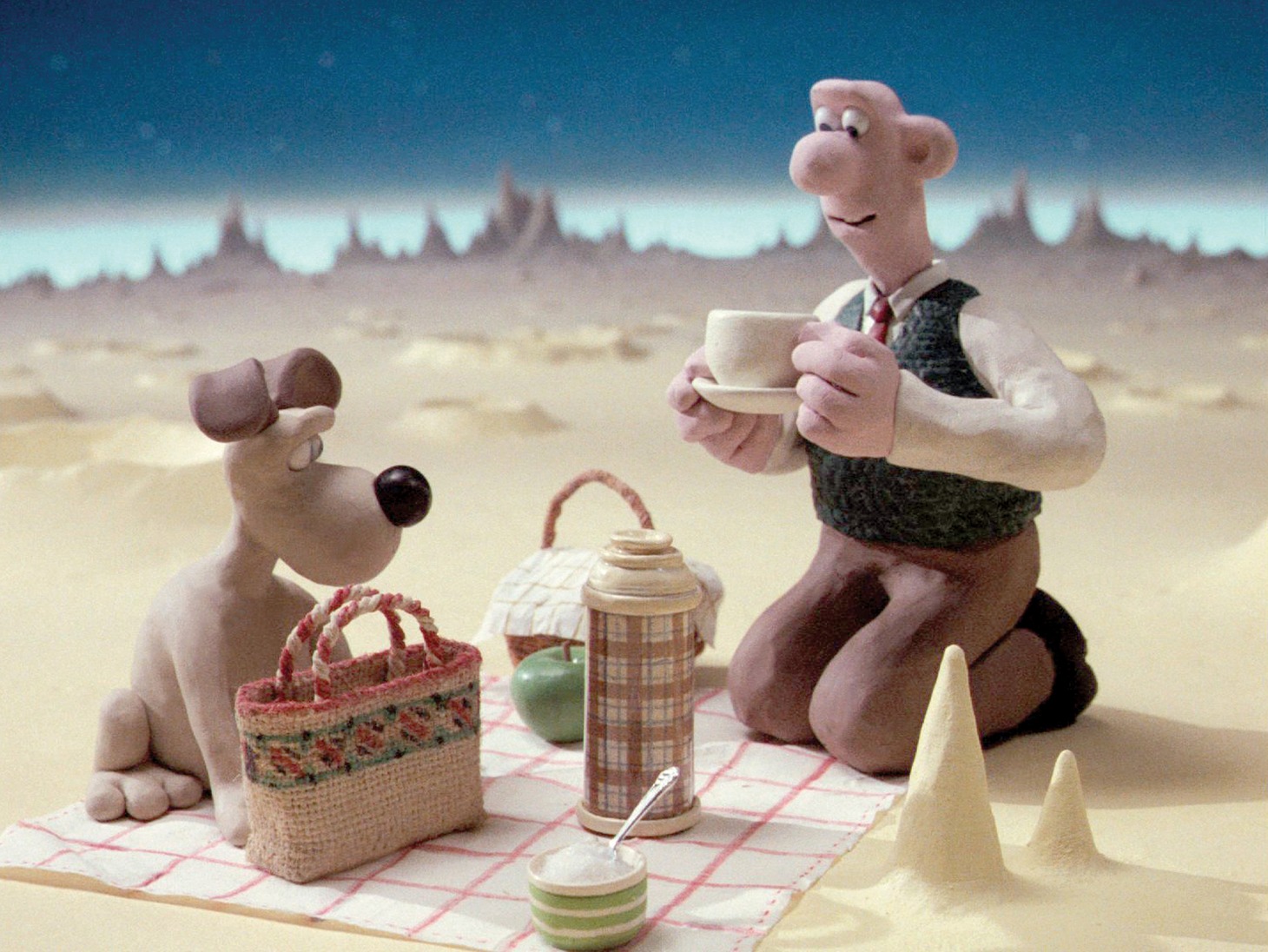 「ウォレスとグルミット チーズ・ホリデー」場面写真 (c) NFTS 1989