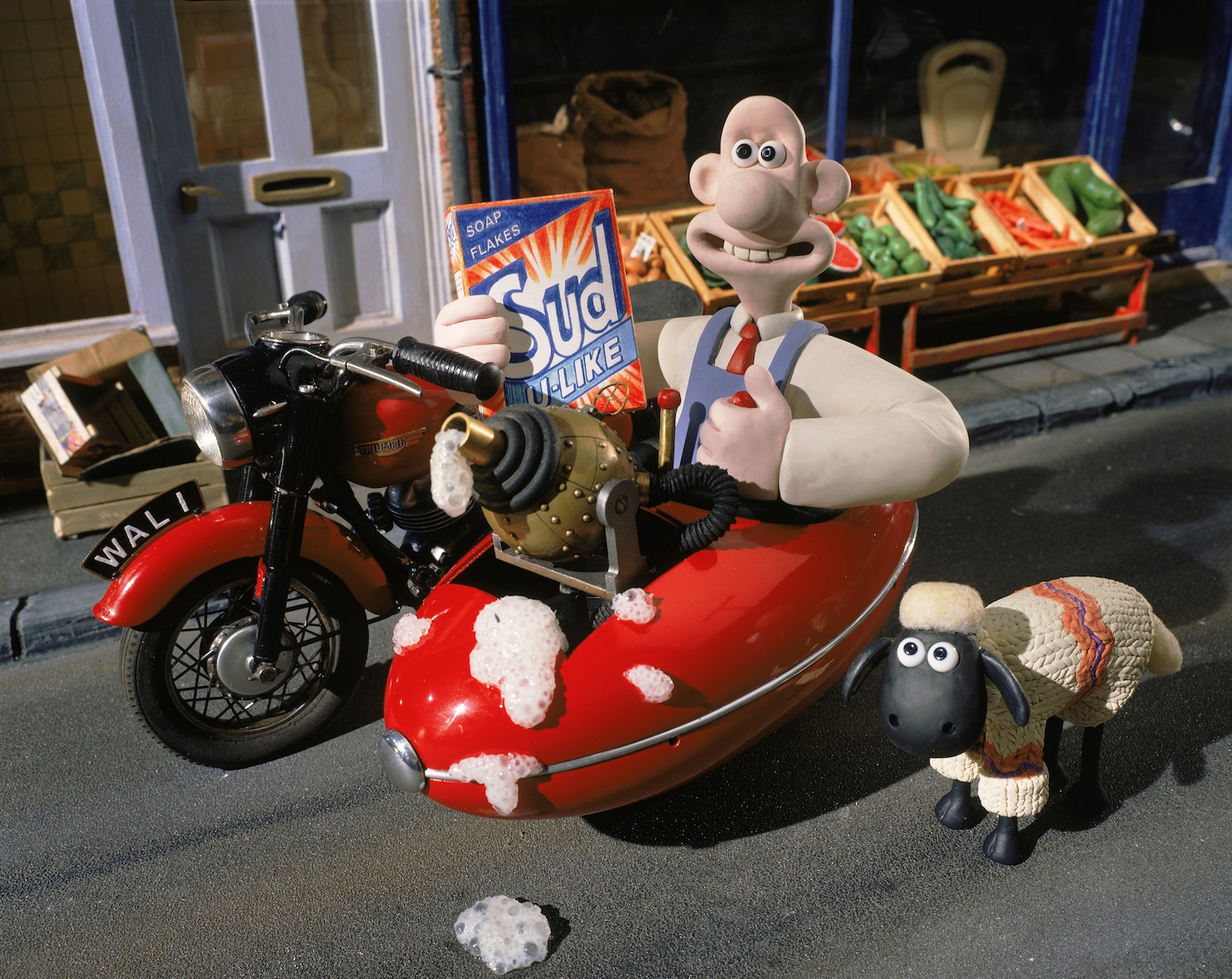 「ウォレスとグルミット、危機一髪！」場面写真 (c)Aardman/Wallace & Gromit Limited 1995