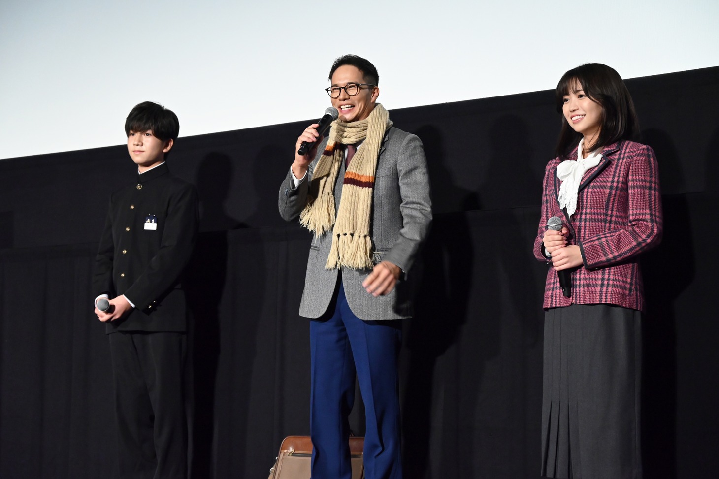 「おいしい給食 season3」トークイベントの様子。