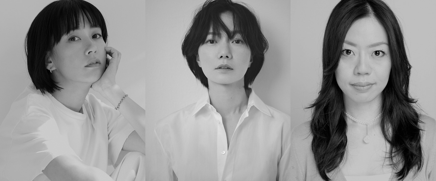 左から水川あさみ、ペ・ドゥナ、鷲尾賀代。