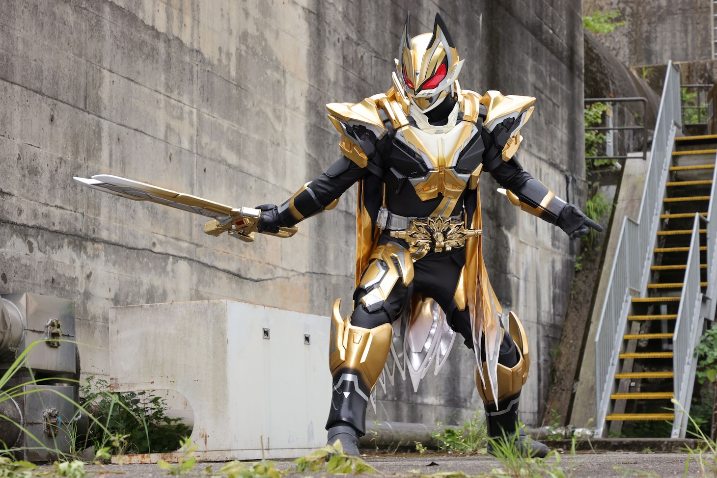 仮面ライダーギーツの新フォーム・仮面ライダードゥームズギーツ。