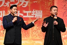 左からチョコレートプラネットの長田庄平、松尾駿。