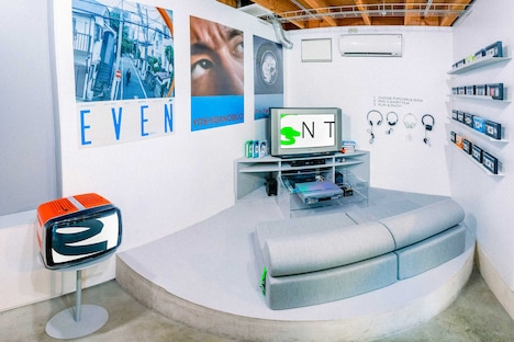 VHS喫茶「TAN PEN TON」の店内イメージ。