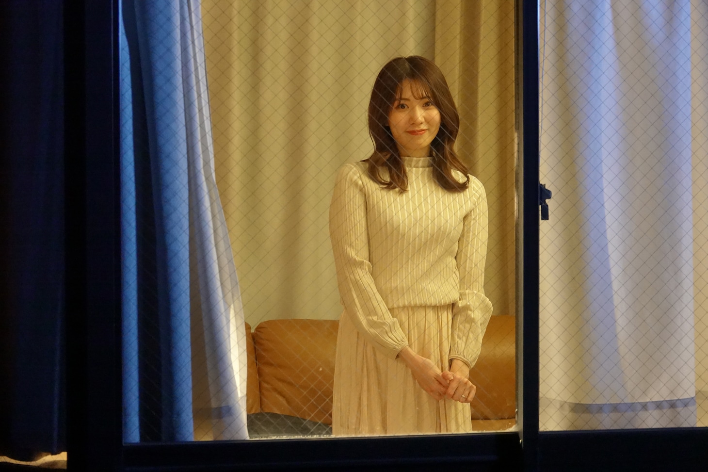「引っ越してきました麻美です。」場面写真