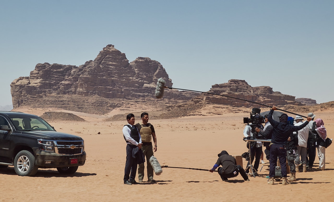 ファン・ジョンミン×ヒョンビン共演「極限境界線」ヨルダンでの過酷ロケ舞台裏