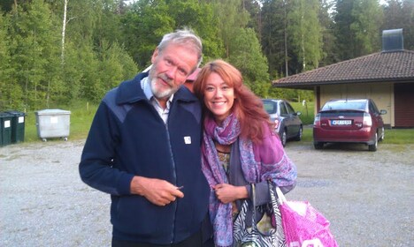 左からLiLiCoの父、LiLiCo。（写真提供：LiLiCo）