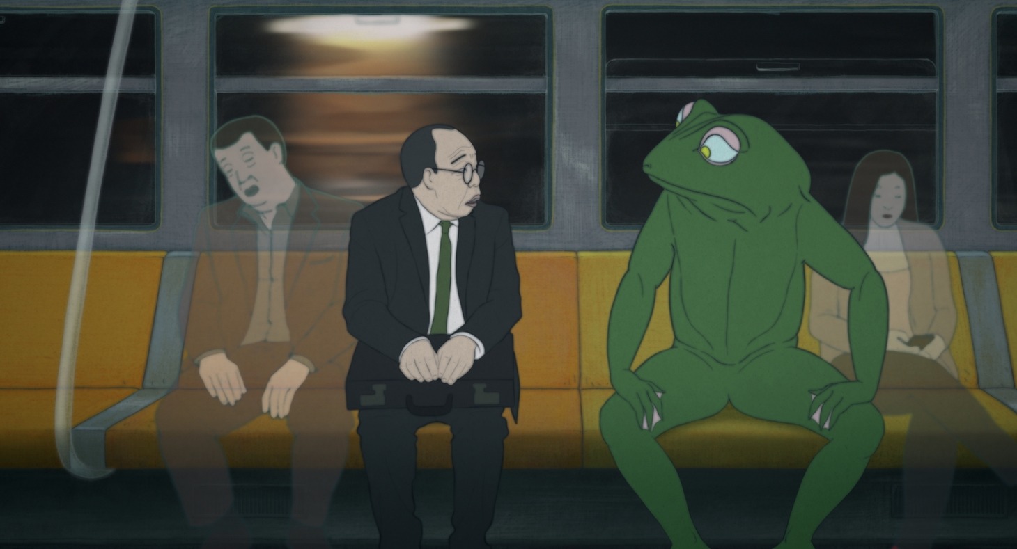 映画「めくらやなぎと眠る女」場面カット
