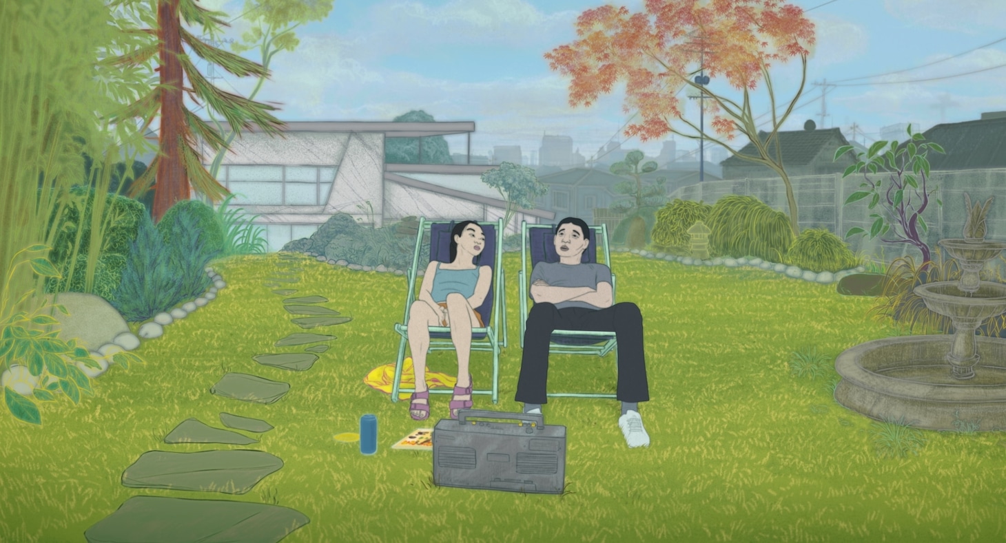 映画「めくらやなぎと眠る女」場面カット