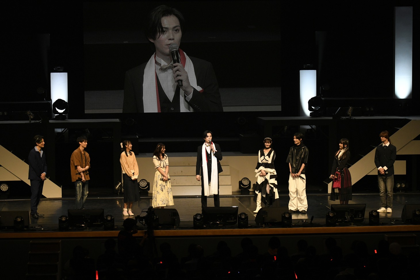 「仮面ライダーギーツ ファイナルステージ」の様子。