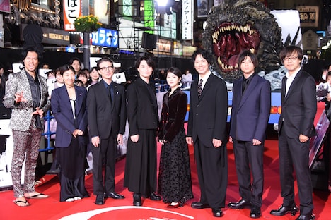 「ゴジラ-1.0」ワールドプレミアの様子。