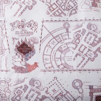 「忍びの地図」がデザインされたハリー・ポッターモデルの裏地。