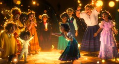 「ミラベルと魔法だらけの家」場面カット  (c)2023 Disney Enterprises, Inc. All Rights Reserved.