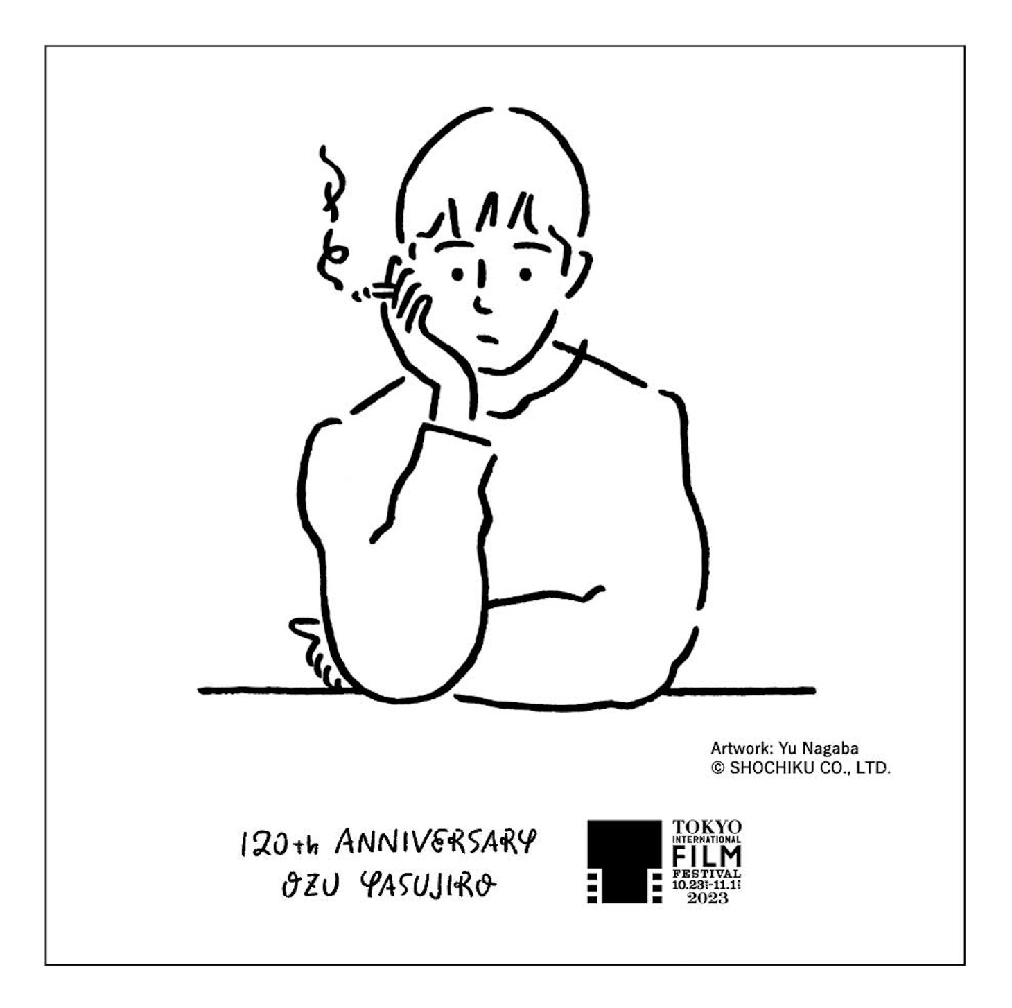 「東京暮色」ステッカー（イメージ）