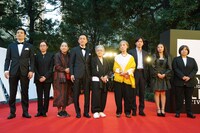 Nippon Cinema Nowで上映される「左手に気をつけろ」のスタッフ・キャストたち。