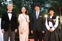 Nippon Cinema Nowで上映される「99%、いつも曇り」の監督・キャストたち。