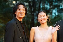 アジアの未来で上映される「辰巳」に出演する藤原季節（左）と森田想（右）。
