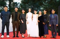 Nippon Cinema Nowで上映される「彼方のうた」のスタッフ・キャスト陣。
