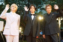 ガラ・セレクションで上映される「MY (K)NIGHT マイ・ナイト」のキャスト陣。左から吉野北人、川村壱馬、RIKU。